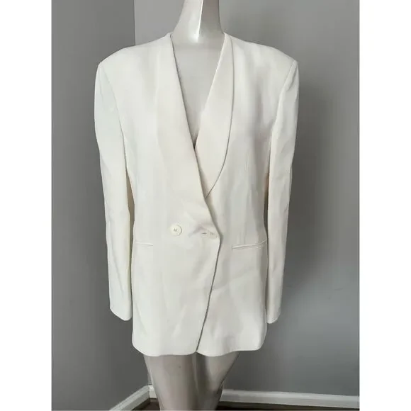 NWT THE ROW Alda Double-Breasted Blazer Jacket Size 0 $2150
